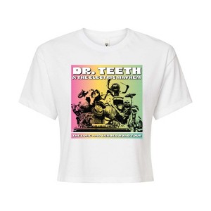 Women's - Disney - Dr. Teeth & The Electric Mayhem Band Cropped Graphic T-Shirt - 1 of 4