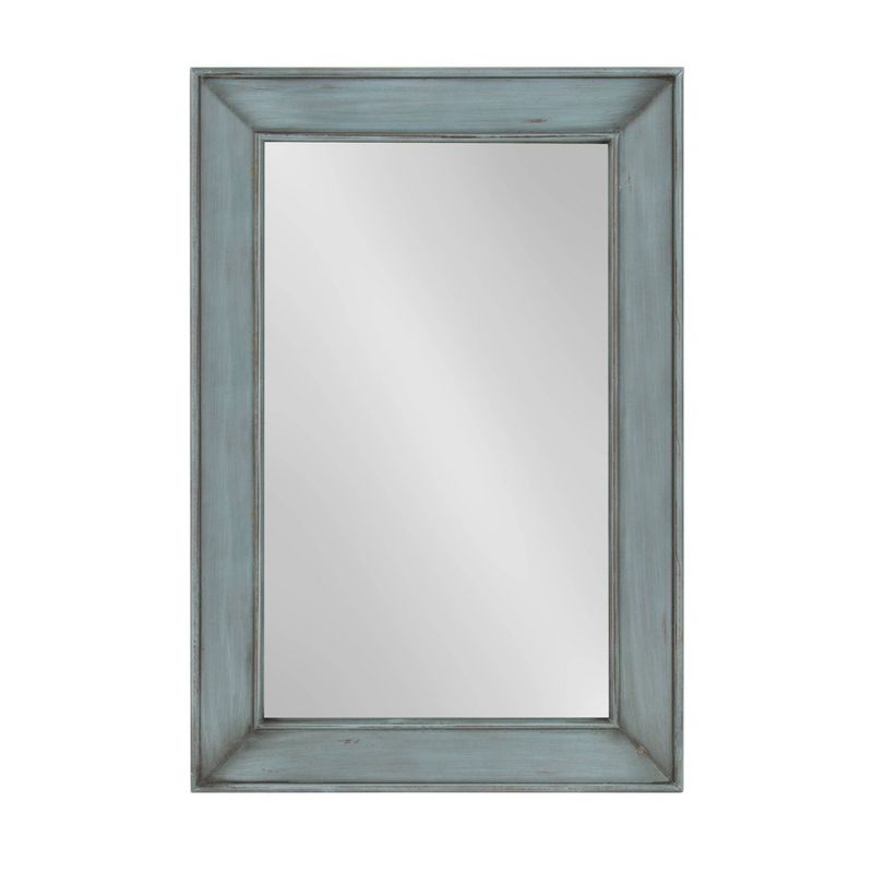 23&#34; x 35&#34; Yuda Wooden Wall Mirror Blue - Kate &#38; Laurel All Things Decor, 3 of 7