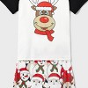 PATPAT Family Christmas Pajamas Short Sleeve Reindeer Matching Outfits Holiday Pajamas Family Couples Adults - 2 of 4