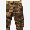 X RAY Men's Belted Classic Cargo Pants - 3 of 4