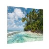 Trademark Fine Art Stefan Hefele Turquoise Bay Wood Slat Art - 2 of 4
