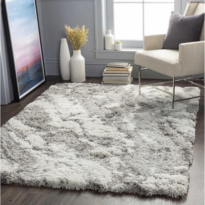 Hauteloom Ashtucna Gray Cloudy Shag Rug