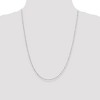 Black Bow Jewelry 1.4mm Sterling Silver, Twisted Serpentine Chain Necklace - 2 of 4