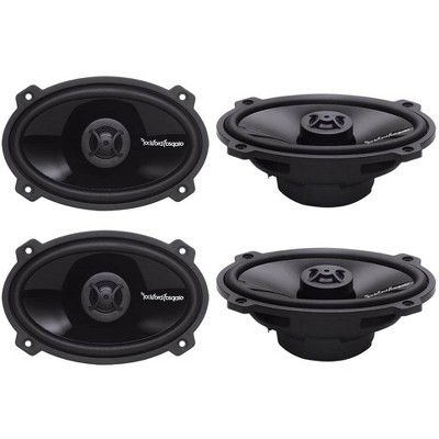 4) ROCKFORD FOSGATE P1462 4x6" 280W 2-Way Full Range PUNCH Car Audio Speakers