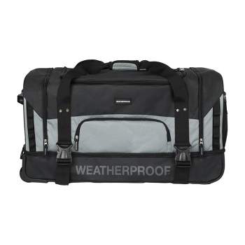 Weatherproof Elevated 30” Black & Gray Wheeled Duffle Bag