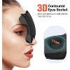 Sleep Mask for Side Sleeper, Eye Mask for Sleeping Light Blocking, 3D Contoured Cup Sleeping Mask - 4 of 4