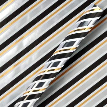 20 sq ft Wrapping Paper Diagonal Stripes