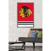 Trends International NHL Chicago Blackhawks - Logo 21 Framed Wall Poster Prints - 2 of 4