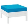 vidaXL Pallet Cushion Light Blue Oxford Fabric - 3 of 4