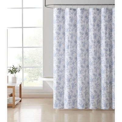 Walled Garden Shower Curtain Blue - Laura Ashley