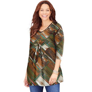 Catherines Twist Front Top - 1 of 4