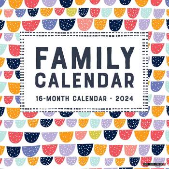 Willow Creek Press 2024 Wall Calendar 12"x12" Family Planner