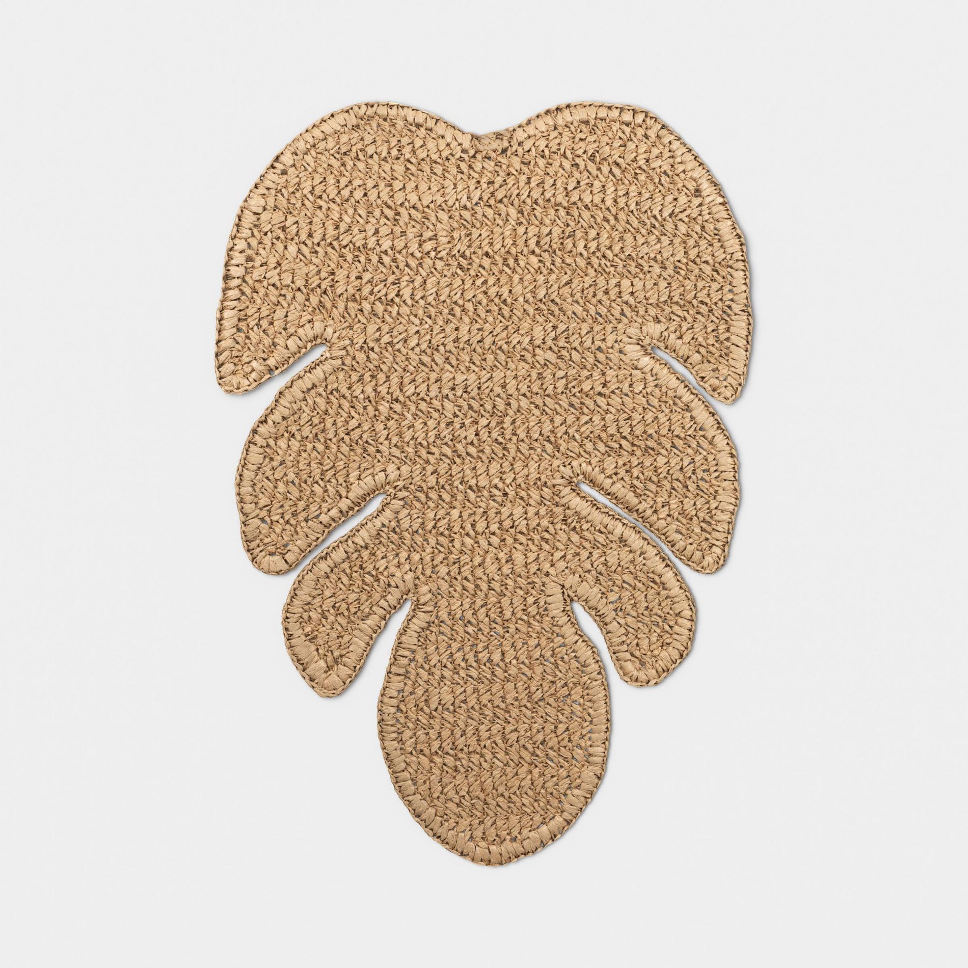 Natural Woven Leaf Placemat - Threshold™