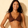 Women's Smocked Underwire Bikini Top - Wild Fable™ - 3 of 4