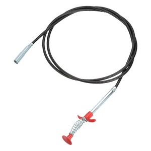 Unique Bargains Steel Wire Flexible Bendable Kitchen Bathroom Drain Clog Remover - 1 of 4
