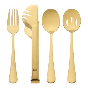 REGALWOVEN Stainless Steel Flatware Set 8 Pcs 2 Sets - 1 of 4