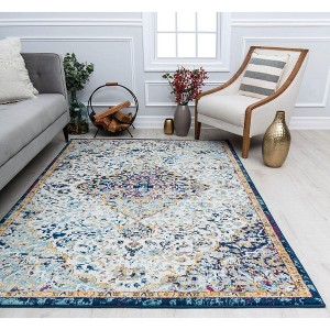 Rugs America Harper Abstract Vintage Area Rug - 1 of 4