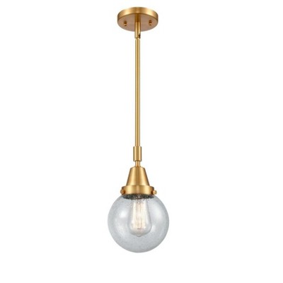 Beacon - 1 Light Stem Hung Mini Pendant In Industrial Style-10.63 Inches Tall and 6 Inches Wide