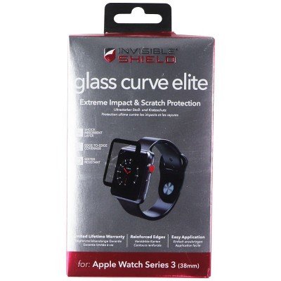 ZAGG Glass Curve Elite Screen Protector for Apple Watch Series 3 (38mm)