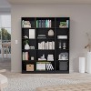 NicBex 15 Shelves File Cabinet,Office Cabinet with Spacious Tier-Shelving Design,Modern Lateral Storage Cabinet,Filing Cabinet for Home Office,Balck - 2 of 4