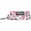 Blueberry Pet Durable Scent Inspired Rose Blossom Floral Print Dog Leash - Gray - 2 of 4