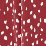 rich burgundy tossed confetti