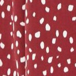 rich burgundy tossed confetti