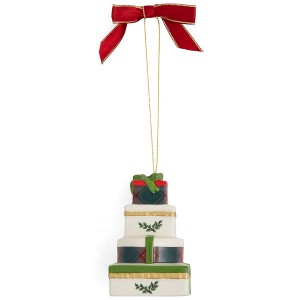 Spode Christmas Tree Stacking Gifts Ornament - 4" - 1 of 4