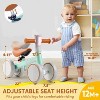 Baby Learning Toys Led Baby Balance Bike Toddler First Bike Blue  For Walk - 3 of 4
