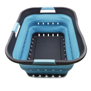 SAMMART 42L (11 gallon) Collapsible Plastic Laundry Basket - 1 of 4