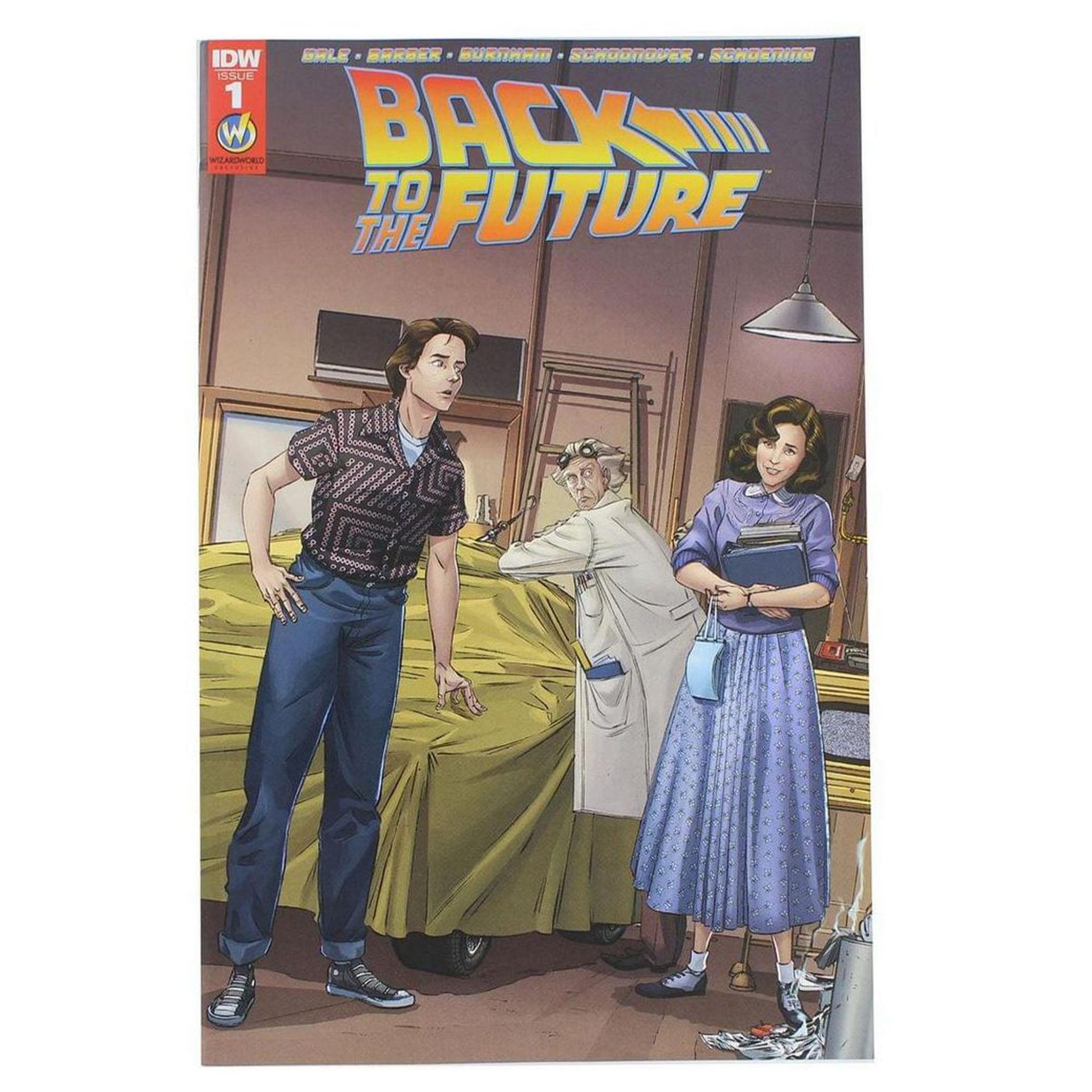 Toynk IDW Back to the Future #1 Wizard World 2015 Exclusive Cover