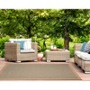 Liora Manne Sahara Border Indoor/Outdoor Rug.. - 4 of 4