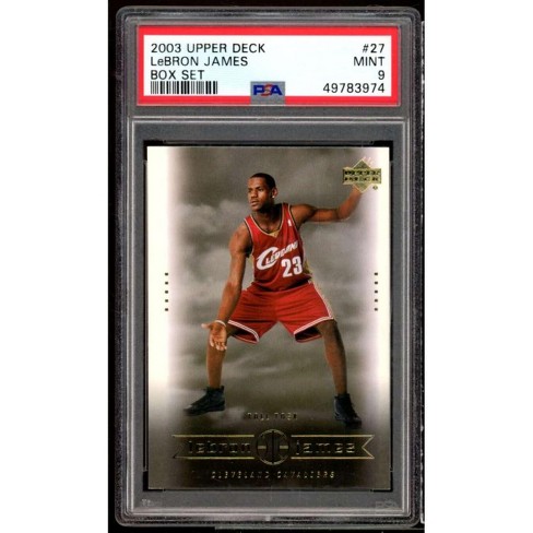 Lebron James Rookie Card 2003 Upper Deck Lebron James Box Set #27 