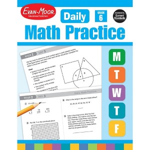 Evan-Moor Daily Math Practice, Grade 6 - 1 of 2