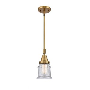 Canton - 1 Light Stem Hung Mini Pendant In Industrial Style-11.13 Inches Tall and 6.5 Inches Wide - 1 of 1