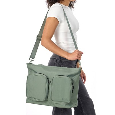 Сумки Altitude 19" with Laptop Pocket and Adjustable Shoulder Strap - Sage Green — фото 2
