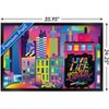 Trends International Jason Naylor - Live Life Colorfully Framed Wall Poster Prints - 3 of 4
