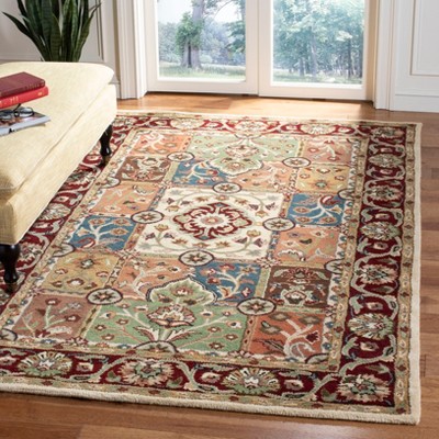 Heritage Multi-Color Hand-Tufted Wool 5' x 8' Area Rug