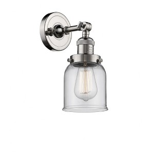 Bell - 1 Light Wall Sconce In Industrial Style-10 Inches Tall and 5 Inches Wide - 1 of 1