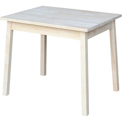 International Concepts Unfinished Child's Table
