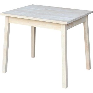 International Concepts Unfinished Child's Table - 1 of 4
