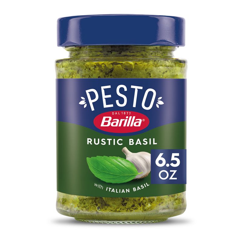 Barilla Rustic Basil Pesto Sauce - 6.5oz, 1 of 8
