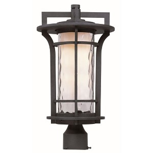 Maxim Lighting Oakville 1 - Light Post Light in  Black Oxide - 1 of 2