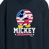Men's - Disney - All American Mickey Long Sleeve Graphic T-Shirt - 2 of 4
