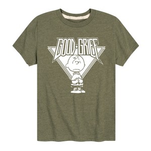 Boys' - Peanuts - Good Grief Rock Short Sleeve Graphic T-Shirt - 1 of 4