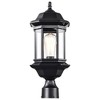 Nuvo Lighting Hopkins 1 - Light Lantern in  Matte Black - 4 of 4