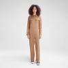 Women's Long Sleeve Denim Jumpsuit - Wild Fable™ - 2 of 4