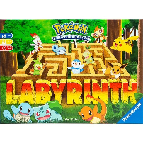 Jeu de Société Labyrinthe Pokemon - Multicolore …