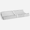 Bacati - Love Quilted Muslin Changing Pad Cover Gray - 4 of 4