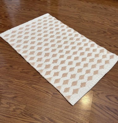 20x32 Reversible Bath Rug Natural/White - Threshold™